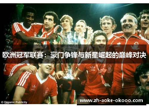欧洲冠军联赛：豪门争锋与新星崛起的巅峰对决