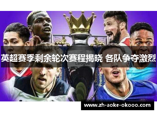 英超赛季剩余轮次赛程揭晓 各队争夺激烈